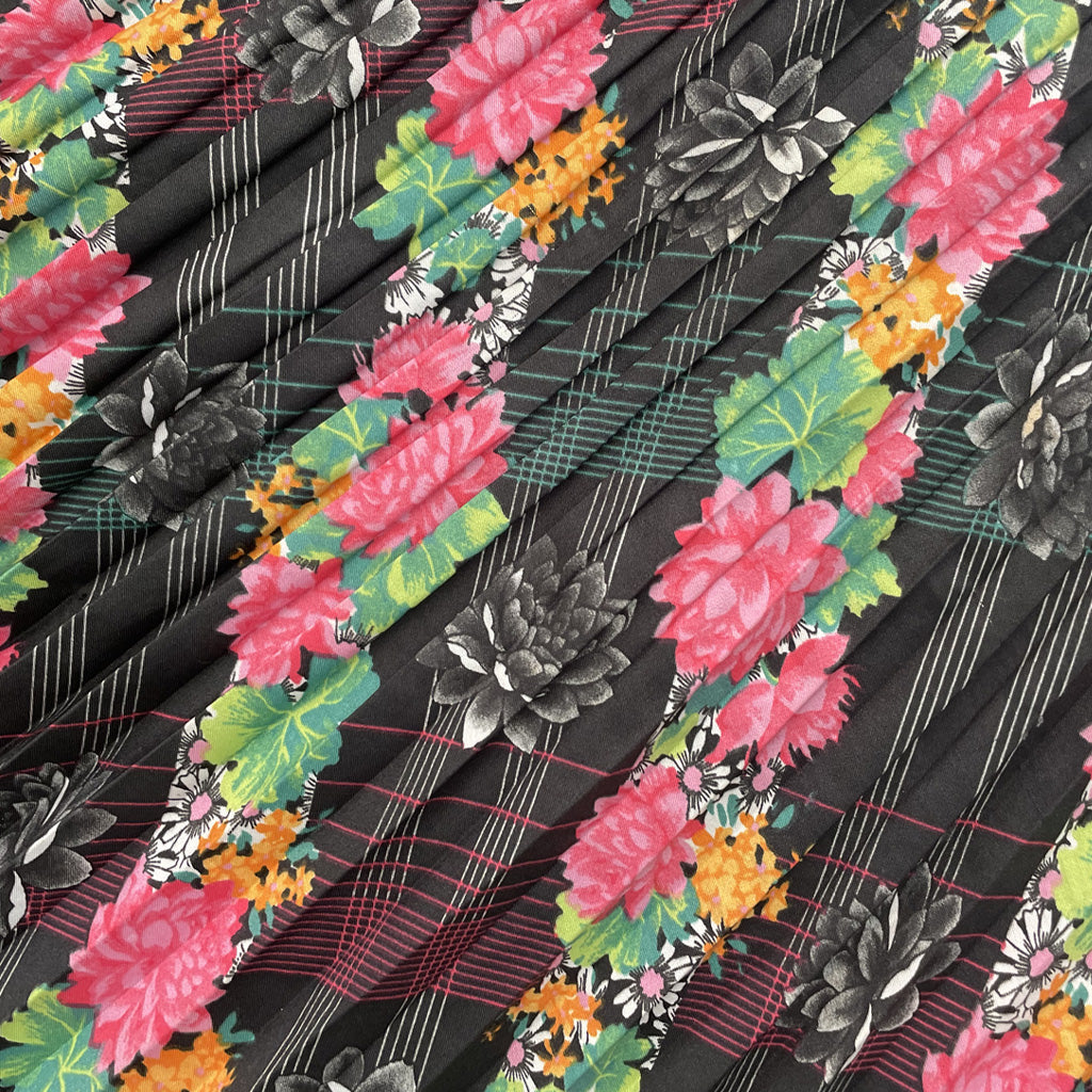Vintage Pleated Dress 1960s