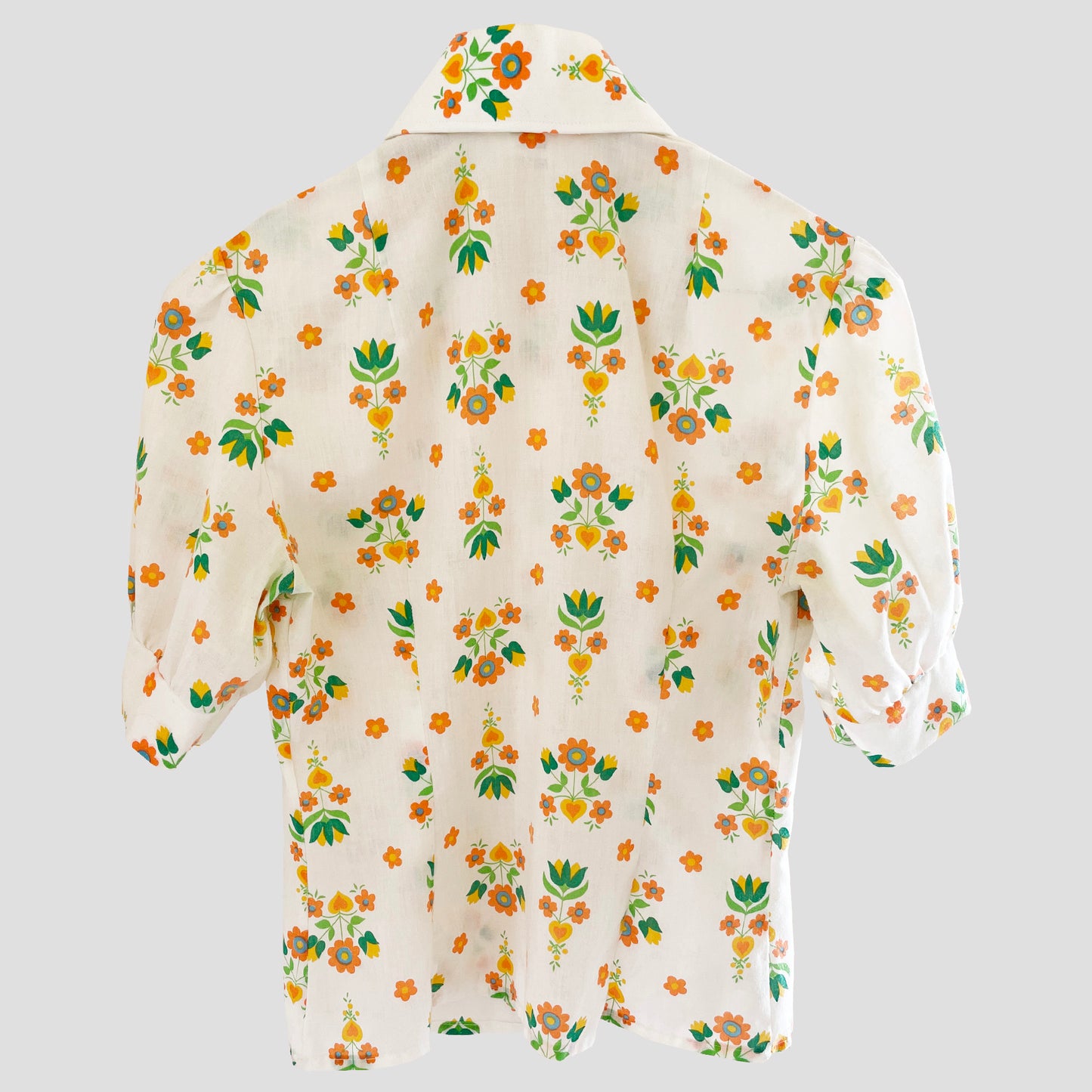 Vintage Floral Shirt 1970s