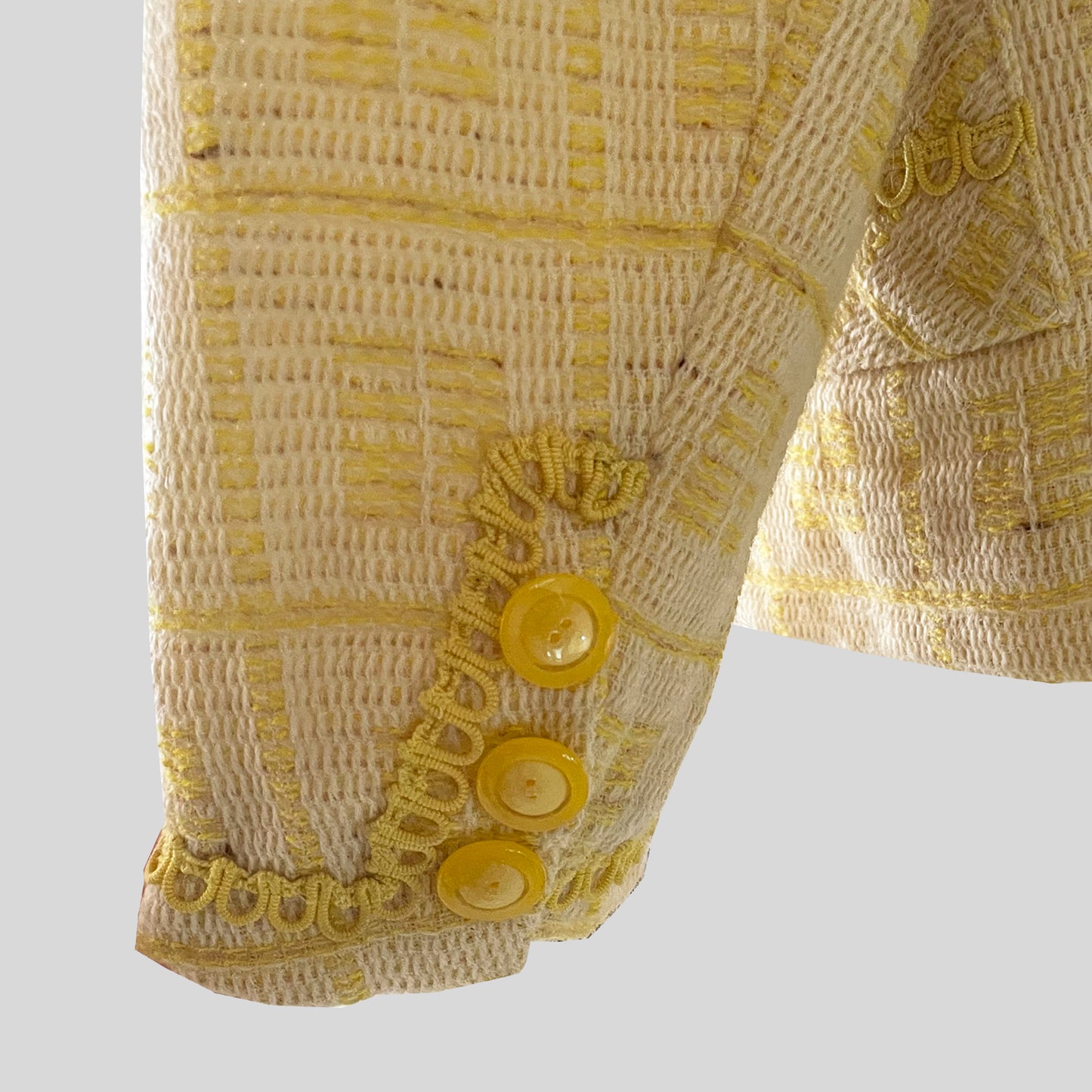 Vintage Yellow Blazer 1960s