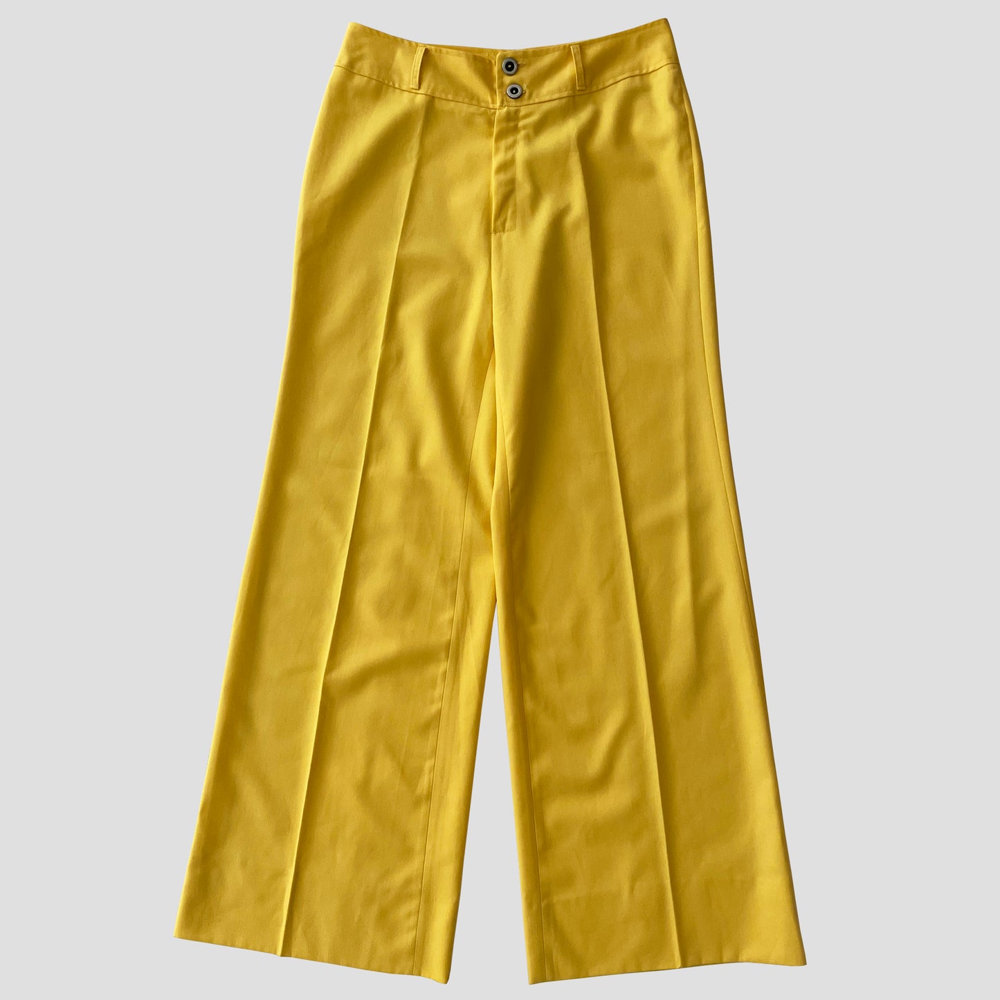 Vintage Yellow Trousers 1970s