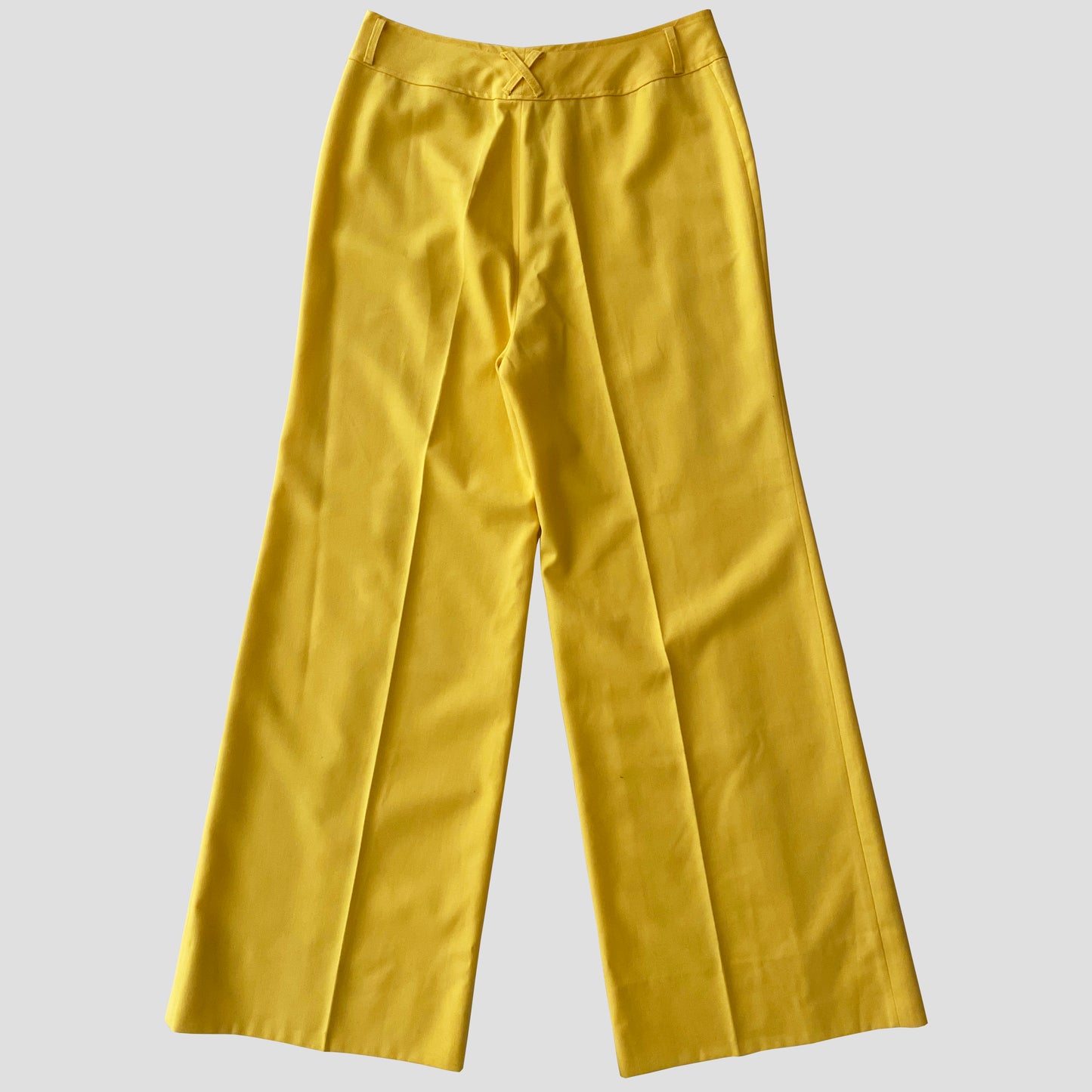 Vintage Yellow Trousers 1970s