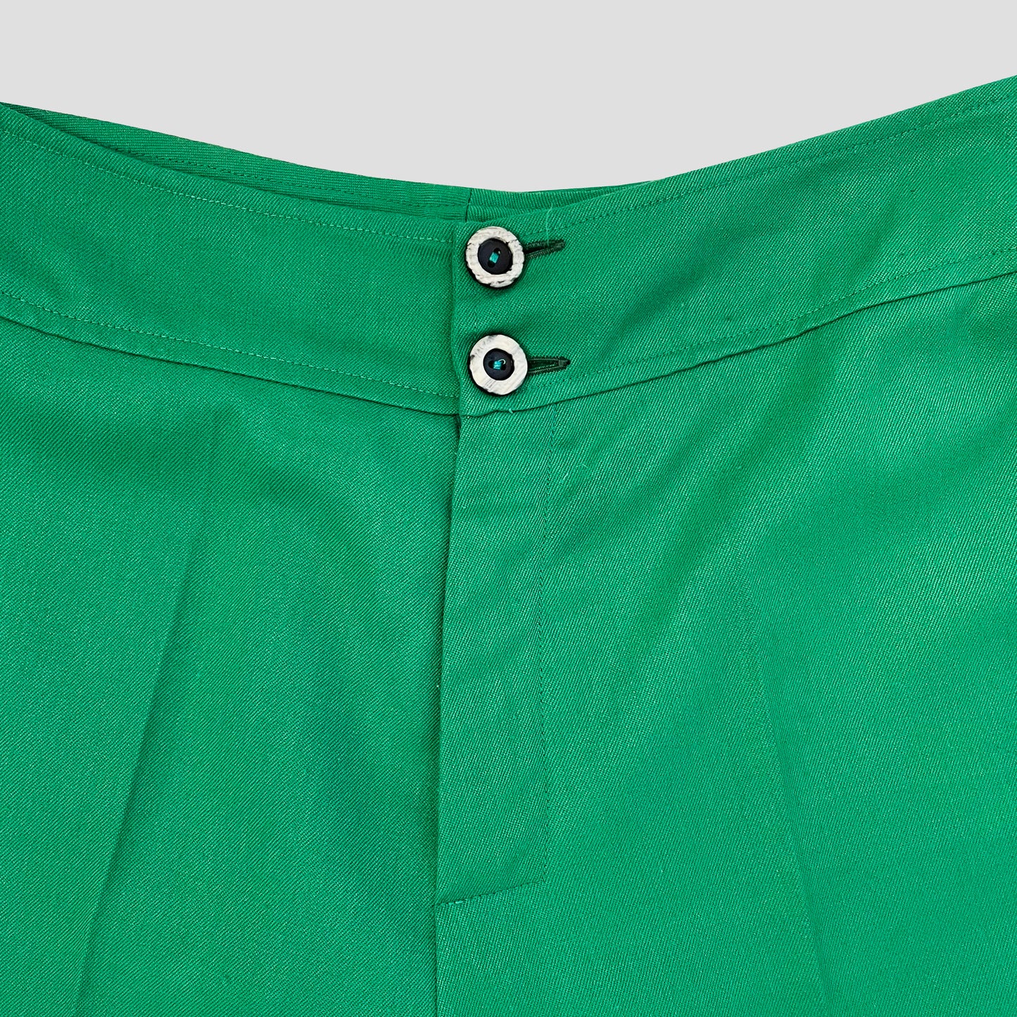 Vintage green Trousers 1970s