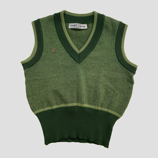 Vintage Pierre Cardin Knit Vest 1970s