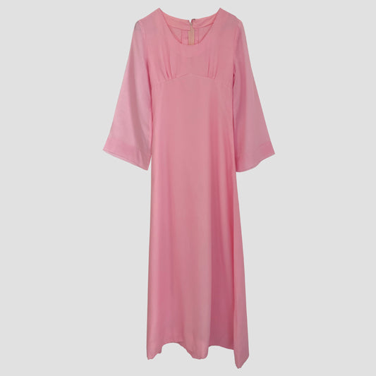 Vintage Pink Dress 1970s
