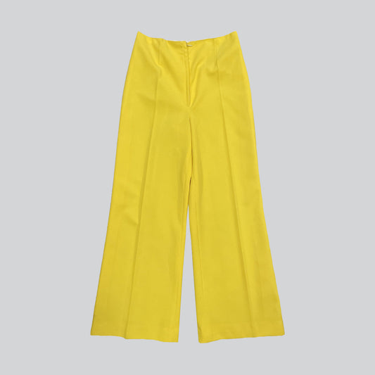 Vintage Yellow Trousers 1970s