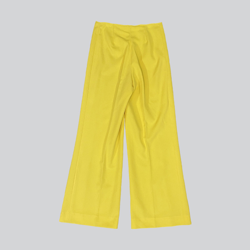 Vintage Yellow Trousers 1970s