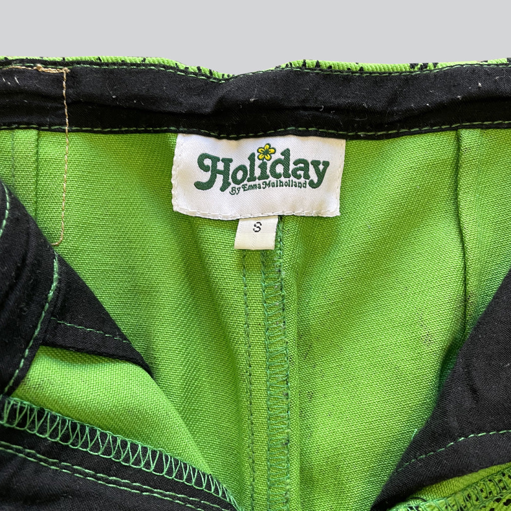 Vintage Python Effect Trousers Holiday By Emma Mulholland