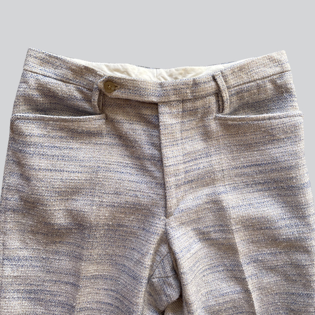 Vintage Tweed Trousers 1970s
