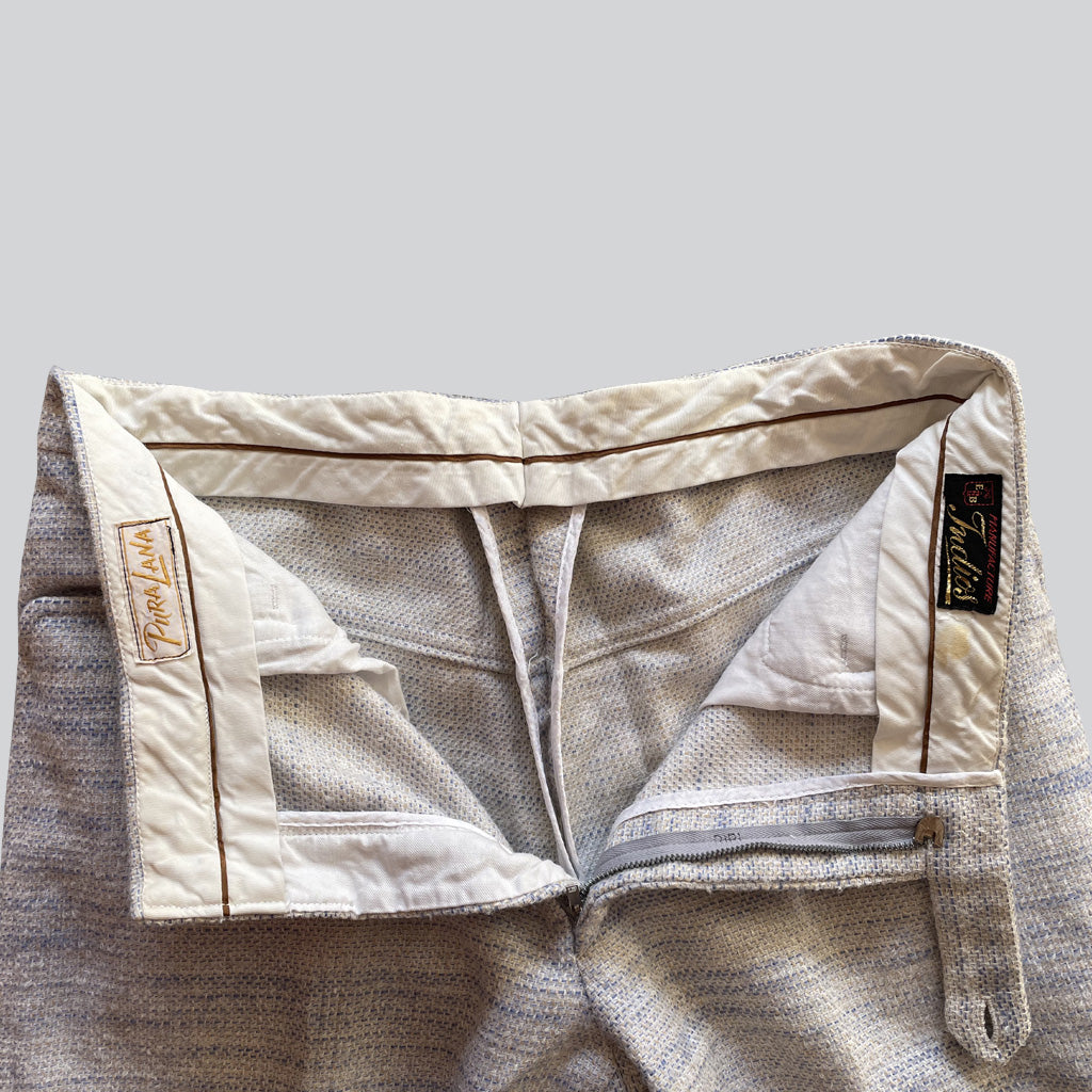 Vintage Tweed Trousers 1970s