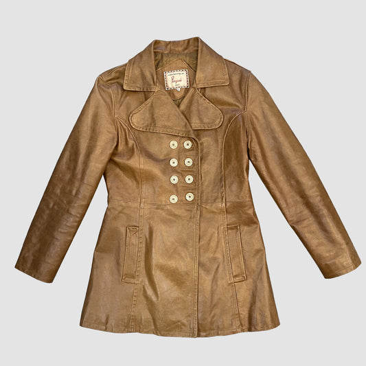 Vintage Genuine Leather Jacket 1970s