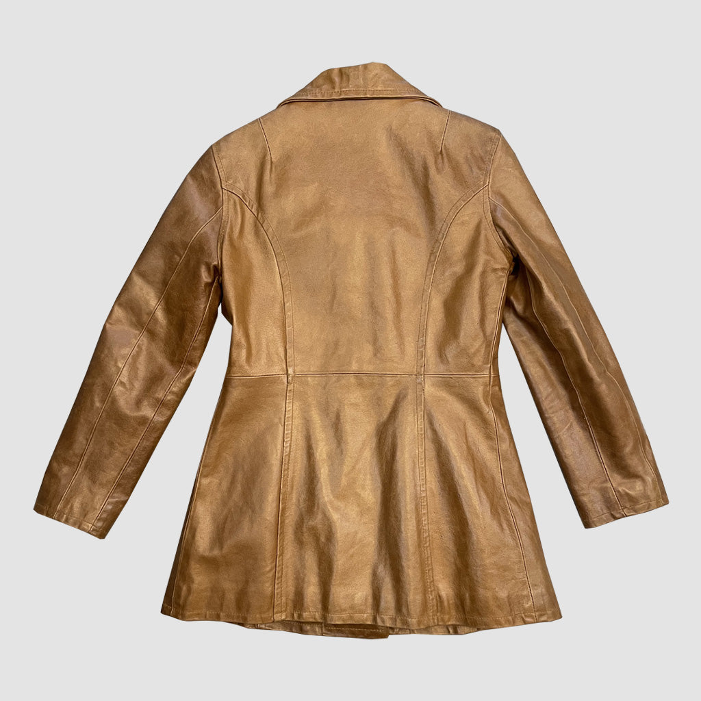 Vintage Genuine Leather Jacket 1970s