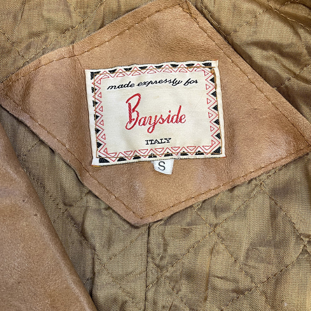 Vintage Genuine Leather Jacket 1970s