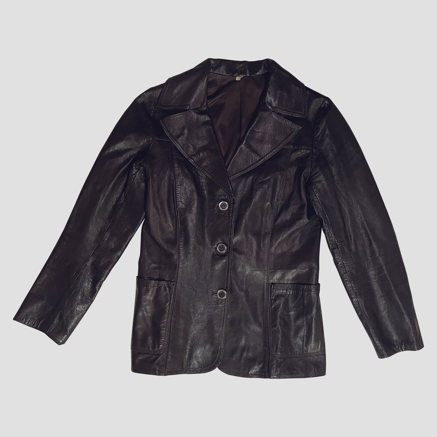 Vintage Leather Jacket 1970s