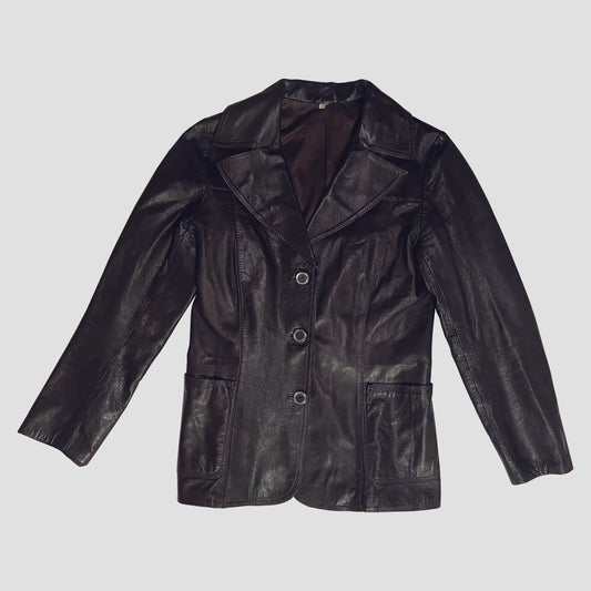 Vintage Leather Jacket 1970s