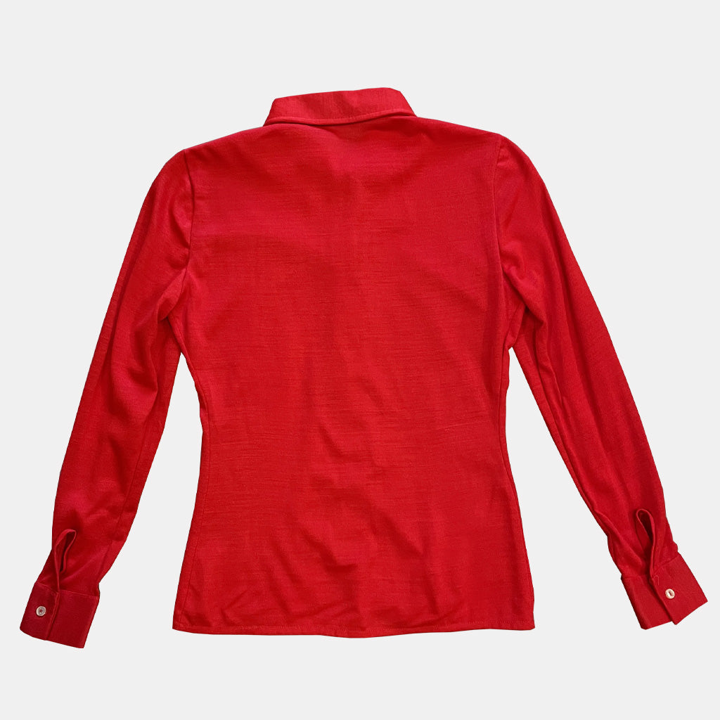 Vintage Red Jersey Shirt 1970s