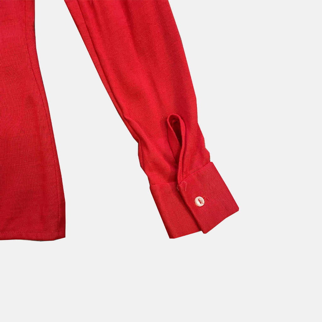 Vintage Red Jersey Shirt 1970s