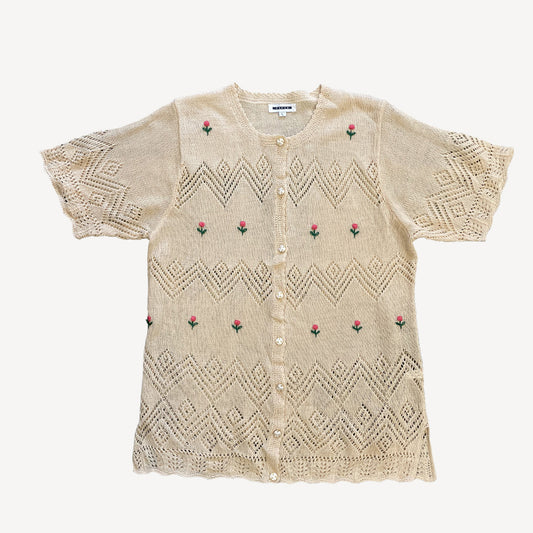 Vintage Crochet Cardigan