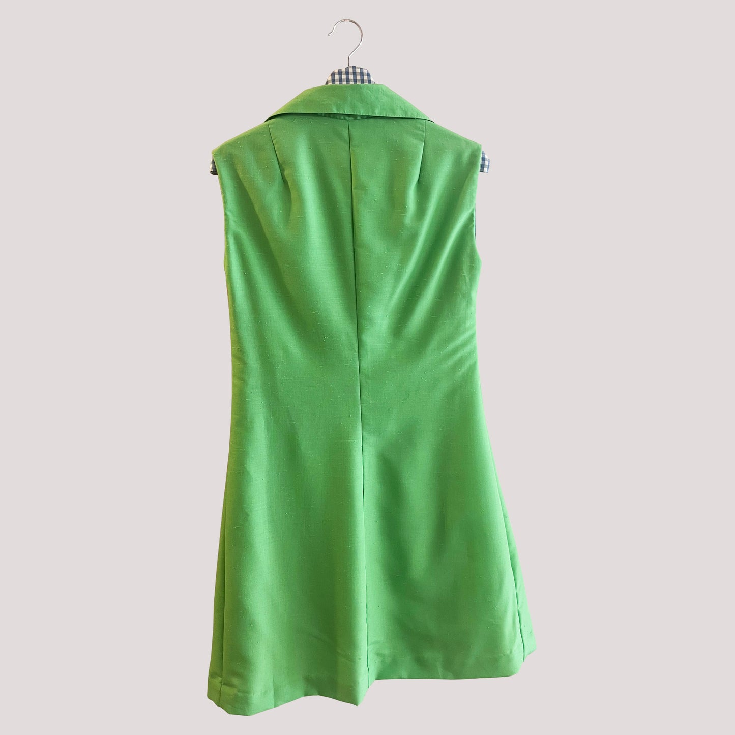 Vintage Green Dress With Belt 1960s