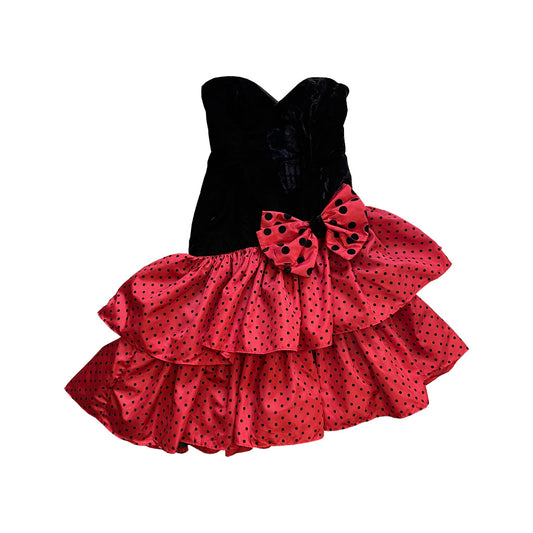 Vintage Party Dress Made In USA 1980s