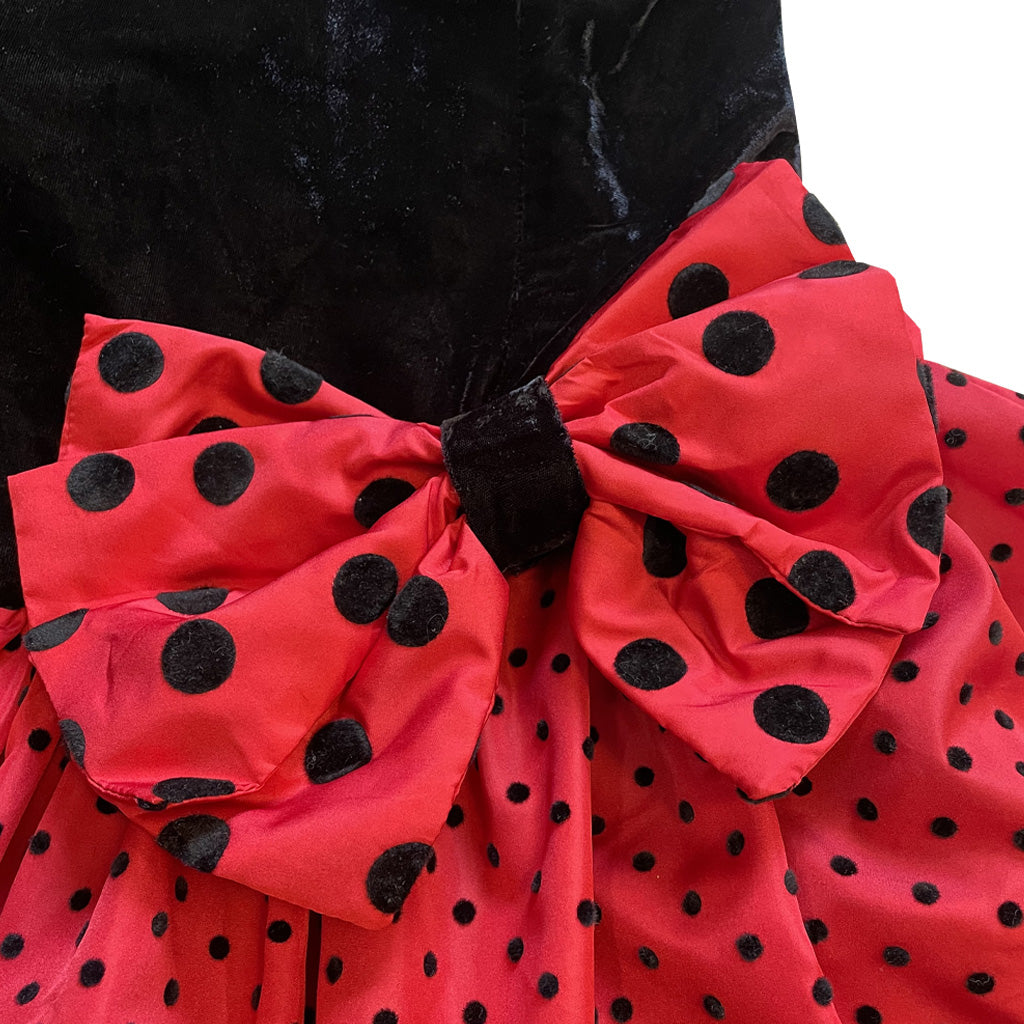 Vintage Party Dress Made In USA 1980s