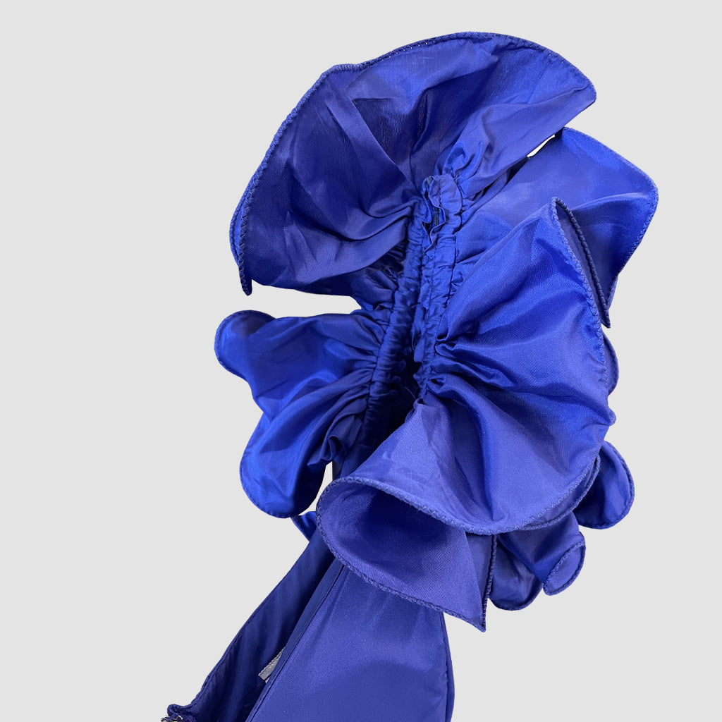 Vintage Usa Party Dress With Bow 1980s