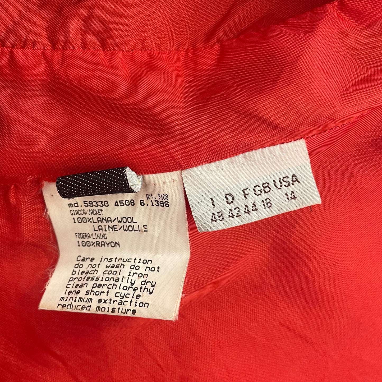 Vintage Valentino Wool Jacket