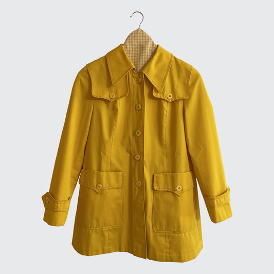 Vintage Yellow Duster 1970s