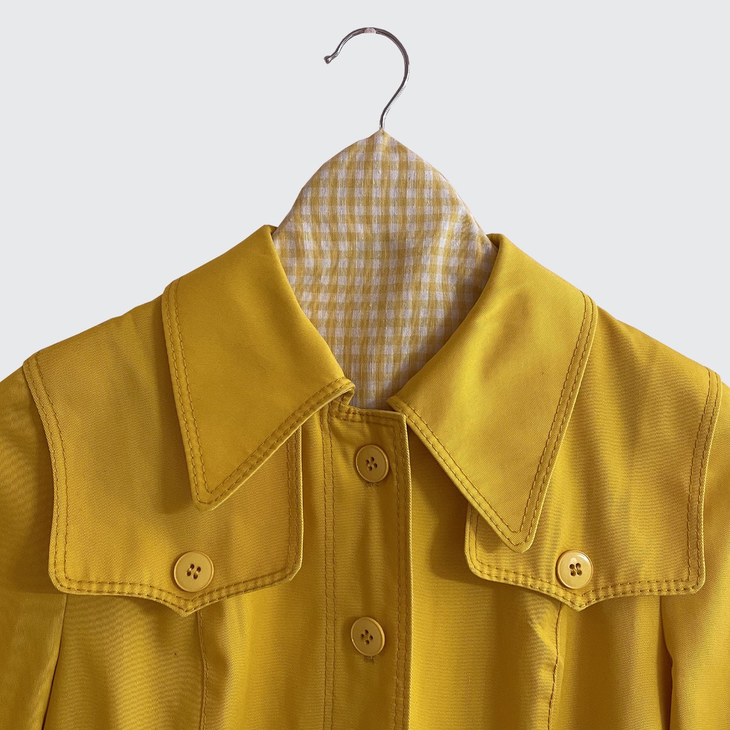 Vintage Yellow Duster 1970s