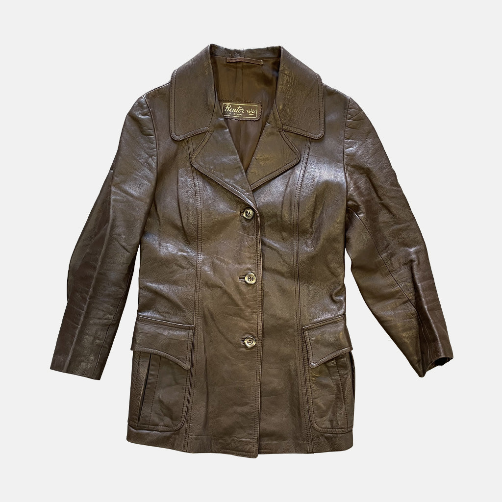 Vintage Genuine Leather jacket 1970s